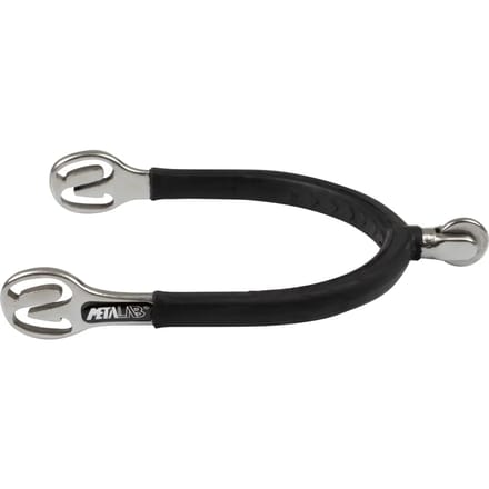 Sporen voor paard Metalab Round Rowel Super Grip