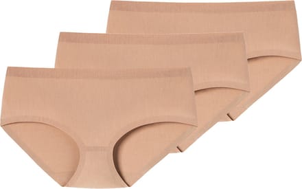 Schiesser Dames naadloze panty 3 pack Invisible Cotton