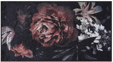 MD Entree - Design mat - Universal - Bella Rosa - Vloerkleed - Antislip - Machine wasbaar - 67 x 120 cm