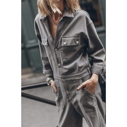 Mikuta The Stone Jumpsuit Grey Maat: S | Jumpsuits Outlet | Dames | Grijs