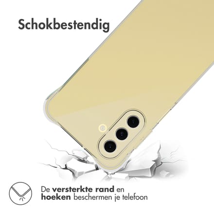 imoshion Hoesje - Geschikt voor Samsung Galaxy A26 - Shockproof Case - Transparant