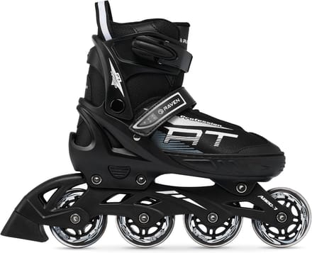 Verstelbare Inline Skates Zwart - Stevig Composiet Chassis met ABEC-7 Lagers