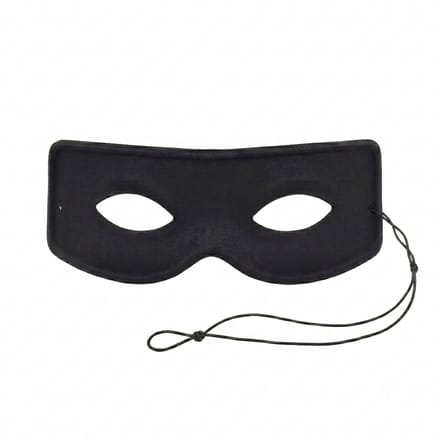 Oogmasker - Zorro - Zwart