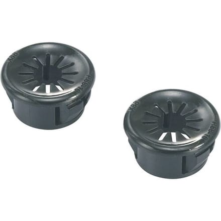 TRU COMPONENTS TC-RSBR16203 Kabeldoorvoering Klem-Ø (max.) 13.2 mm Polyamide Zwart 100 stuk(s)