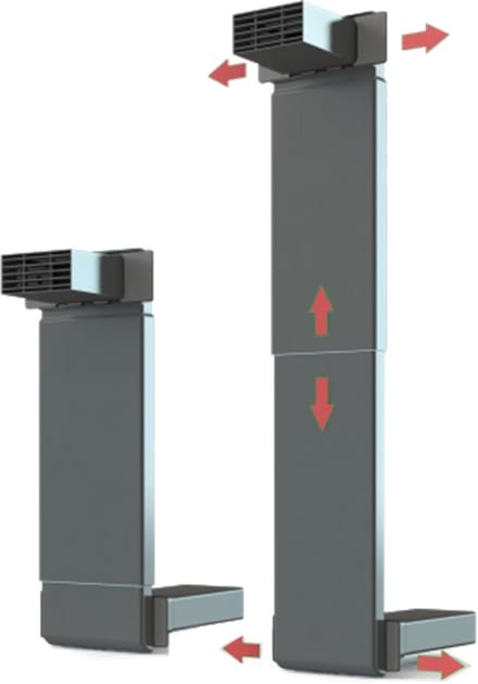 Kelfort Vloerventilatiekoker flexibel - 1525090