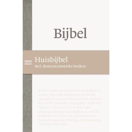 Bijbel Nbv21 Huisbijbel Met Dc - NBG