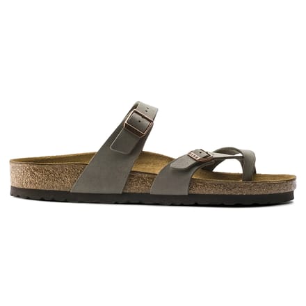 Birkenstock Mayari BFBC Regular Dames Slippers - Stone - Maat 41