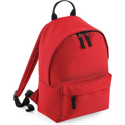 Mini Fashion Backpack/Rugzak BagBase - 8 Liter Bright Red