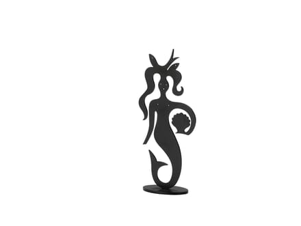 Vitra - Silhouettes decoratieve figuren - meermin - zwart