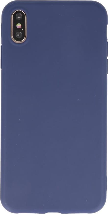 Bestcases Telefoonhoesje Backcover iPhone Xs Max - Navy