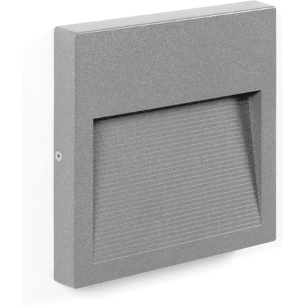 Asymmetrische LED Wandlamp Cristher lighting IP65 SMD Slim Square