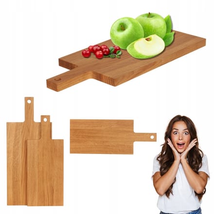 Houten Drijfhout Sijplank Eikenhout met Handvat 40x16 cm