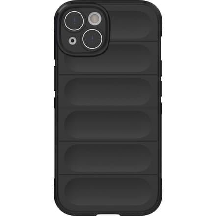 Just in Case iPhone 14 Plus Schokabsorberend Hoesje Zwart