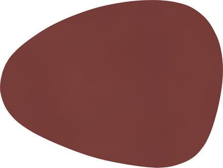 ZICZAC - Placemat TOGO - SET/6 - Dubbelzijdig - Kunstleer - 43x32 cm, rood