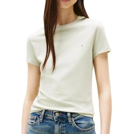 T-shirt Korte Mouw Tommy Hilfiger Slim Linear DW0DW21164