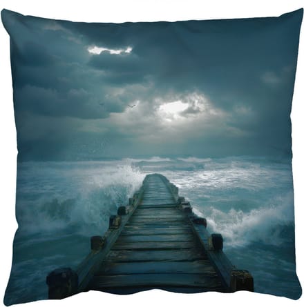 Sierkussens - Kussentjes Woonkamer - 40x40 cm - Steiger - Storm - Golven