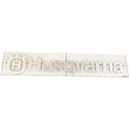 Husqvarna logo sticker 21 centimeter