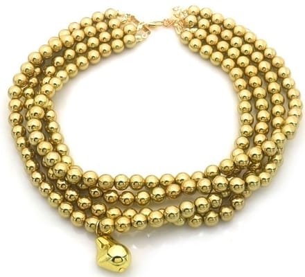 Ketting - Parels - Laagjes Ketting - Verstelbaar - Goudkleurig