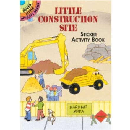 Little Construction Site Sticker Activity Book - Cathy Beylon
