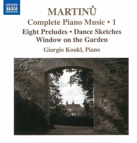 Giorgio Koukl - Martinů: Complete Piano Music (CD)
