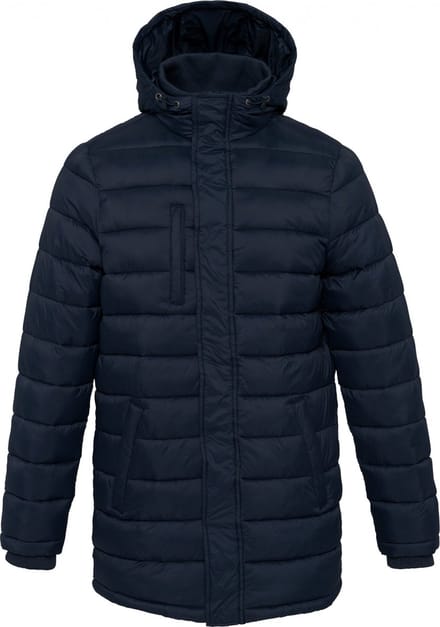 Kariban Lichte herenparka met capuchon K6128 - Navy - M