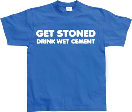 Hybris Get Stoned, Drink Wet Cement! Blue