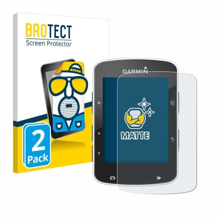 BROTECT - Screenprotector voor Garmin Edge 820 - Folie Beschermfolie matte 2 Stuks