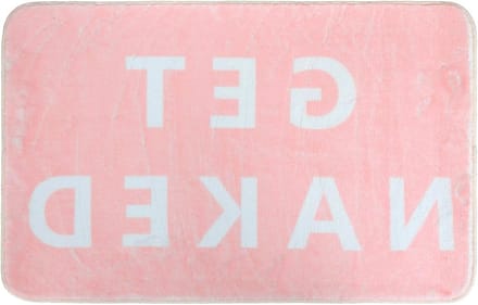 Absorberende en Antislip Microfiber Badmat in Roze - 50 x 80 cm voor Comfort en Stijl
