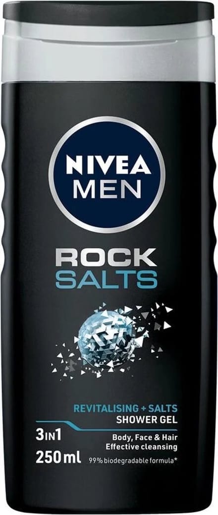NIVEA Men Rock Salts Douchegel - 250 ml