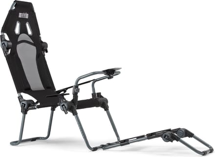 Next Level Racing F-GT Lite Formula and GT Foldable Simulator Cockpit - Grey Sim race cockpit - Stof - Tot 130 kg