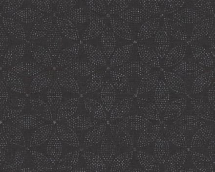 Grafisch Vliesbehang - Zwart Zilver - AS Creation Ethnic Origin