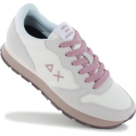 SUN68 Ally Solid - Dames Sneakers Schoenen Wit Z46201-31 , Maat: EU 40