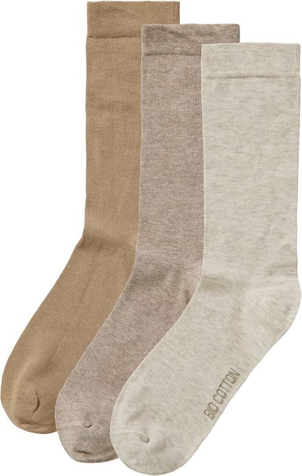 APOLLO ADULTS BIO COTTON BASIC SOCKS 3-PACK 39-42