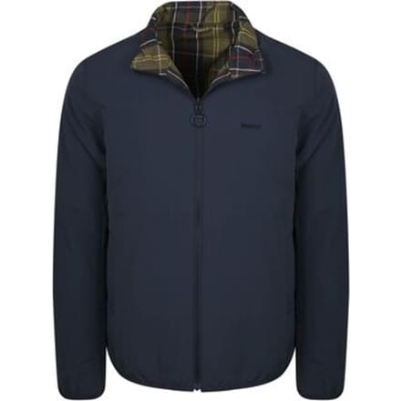 Barbour Reversible Korbel Jas Navy - Maat M - Heren - Zomerjassen