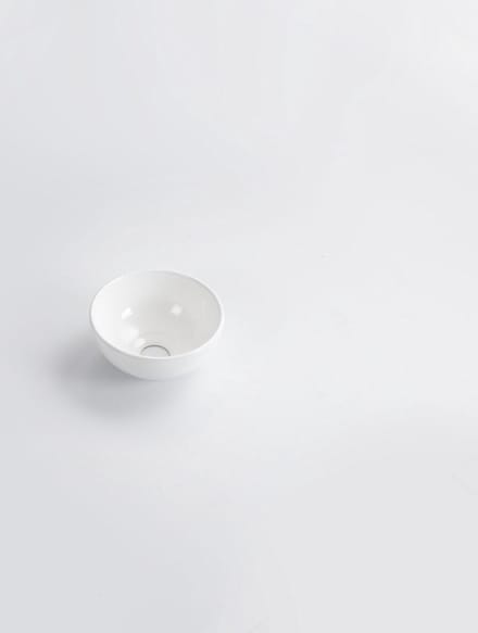 Wiesbaden Consilio waskom rond 20 x 9 cm keramiek glans wit