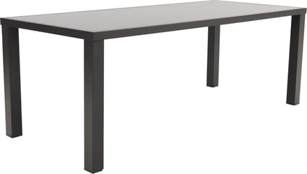 Alma tuintafel antraciet - 210 x 90 cm.