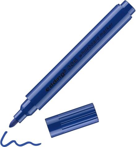 Edding 366, 1 stuk(s), Blauw, Ronde punt, 1 mm, 104 mm, 11 mm