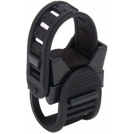 Adjustable Flashlight Holder for Bicycles, Designed for Handlebar Lighting, Perfect for Cycling Additions zwart