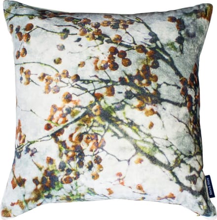 kussen fluweel natuur rozenbottel 45x45cm*