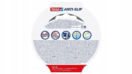 Tesa - Antislip Tape - 5 m x 25 mm - Transparant