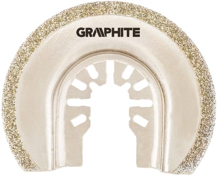 Graphite - Universeelsnijder - 65mm - Diamant Afwerking - Galvanisch Gecoat