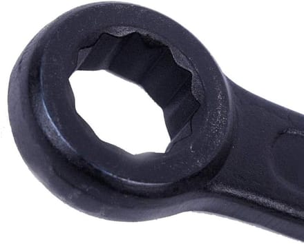 Zwarte Ring Slogging Sleutel met Box End voor 50mm Moeren en Bouten, Duurzaam en Efficiënt Gebruik