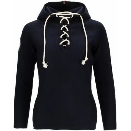 Amundsen Boiled Hoodie Laced Dames (Maat - M, Kleur - Faded Navy)