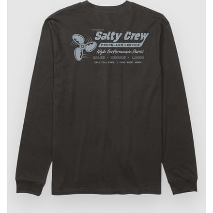 Salty Crew Props Longsleeve zwart