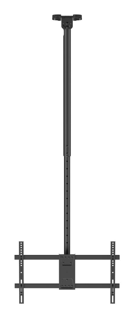 Deltaco Office mounting kit - telescopic - for flat panel - 1090-1690 mm 60 kg - black - Max 60 kg - recommended for 86"