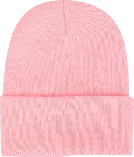 Beanie Muts Uni Lichtroze | Polyacryl | One Size | Fashion Favorite