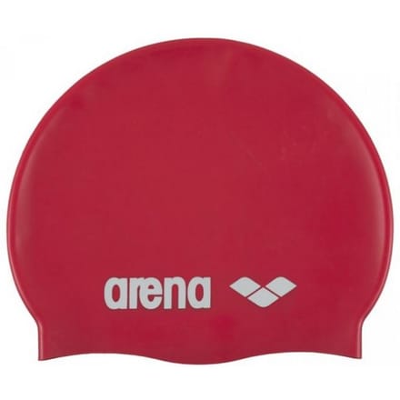 Arena Klassieke Silicone Badmuts voor kinderen/Kinderen (Rood)