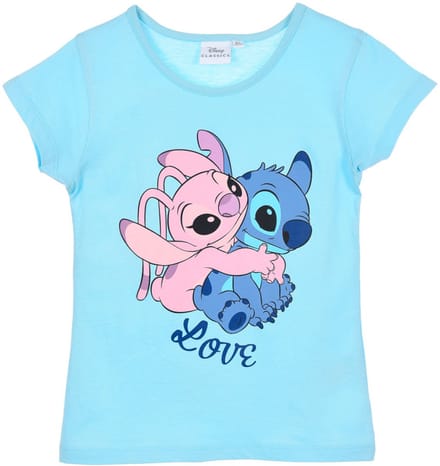 Disney Lilo en Stitch Love kort kinder-t-shirt, top 4 jaar / 104 cm