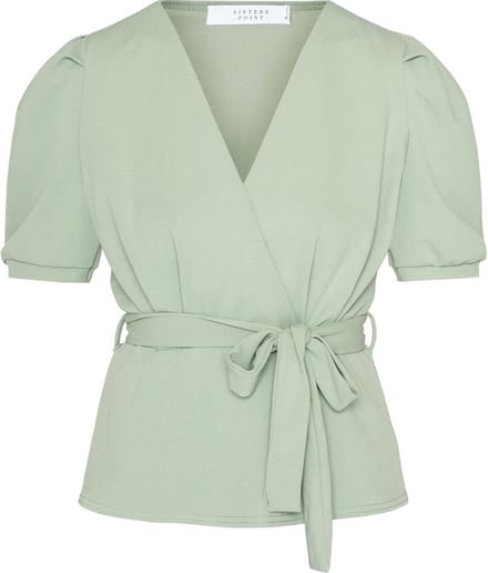 SISTERS POINT Nasa-t - Dames top - D. mint - Maat XS