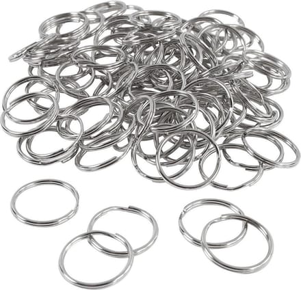Sleutelhangers, d 20 mm, 100 stuk/ 1 doos